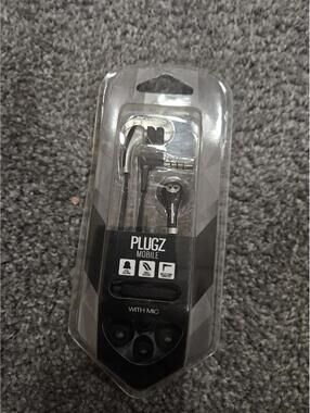 Ifrogz Plugz Wired Earbuds Black